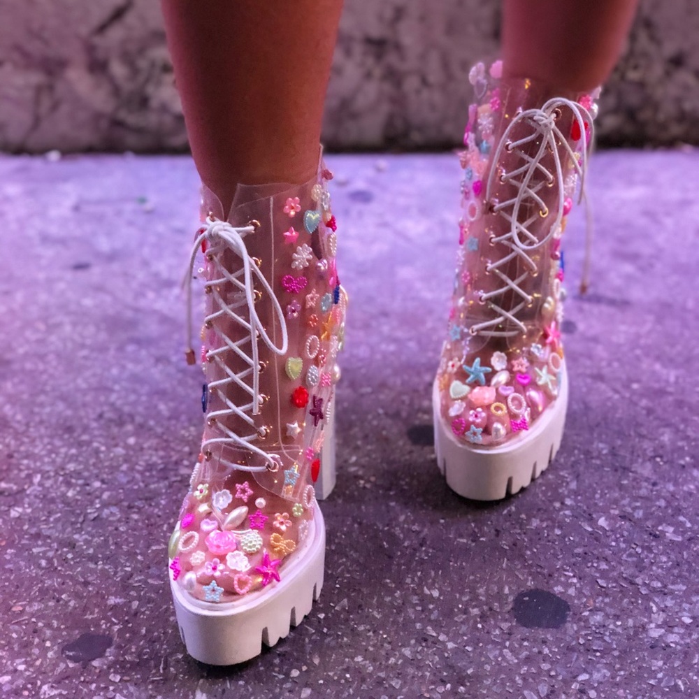 PRINCESS PVC PLATFORMS - Picture 2 of 3